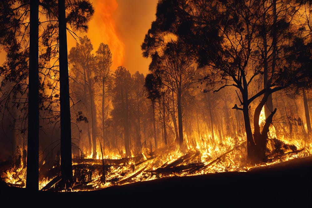 case di campagna disastri naturali incendi boschivi