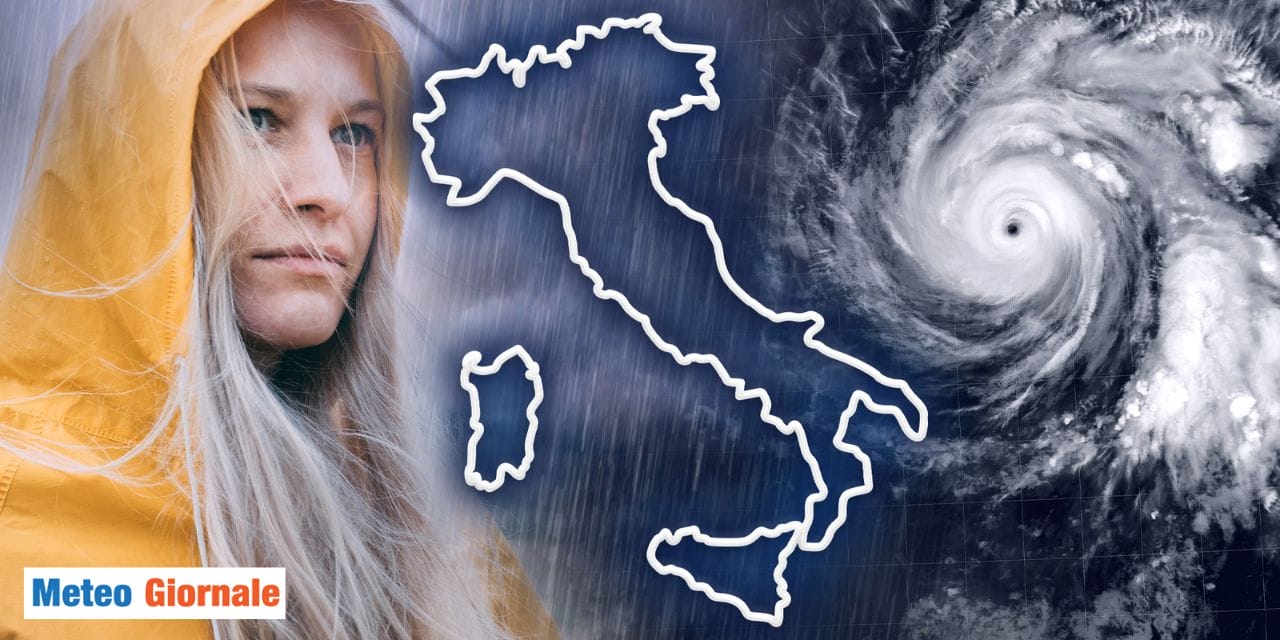 ciclone potente verso italia occhio al meteo