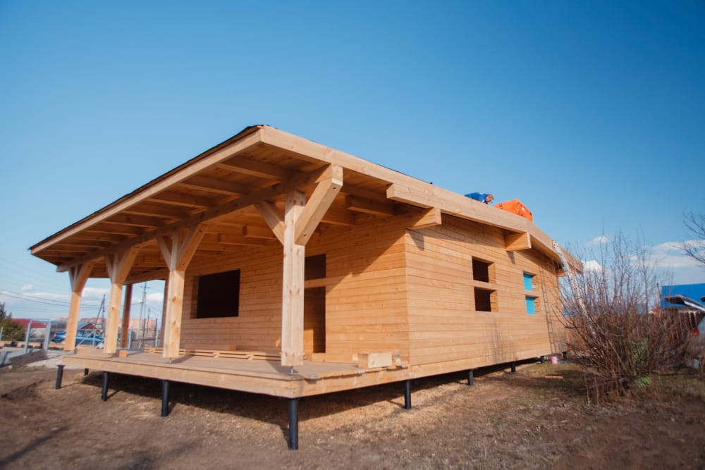 construction ecological wood homes mortgage loan dream house country private house