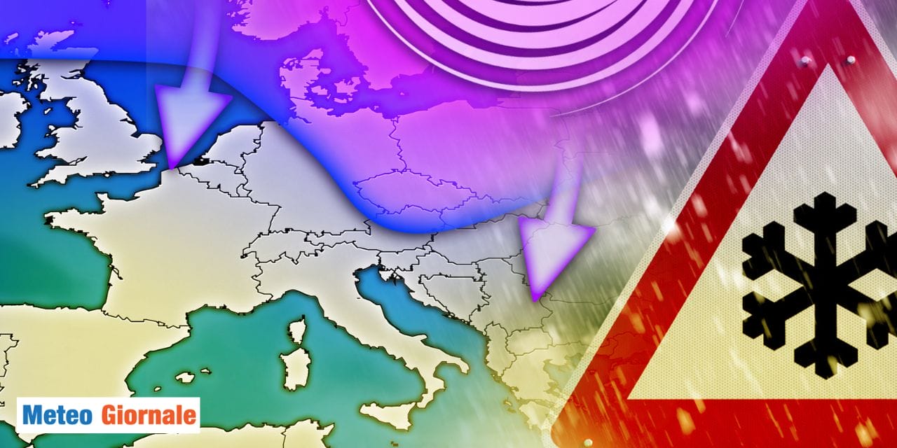 evoluzione meteo gelo vortice polare