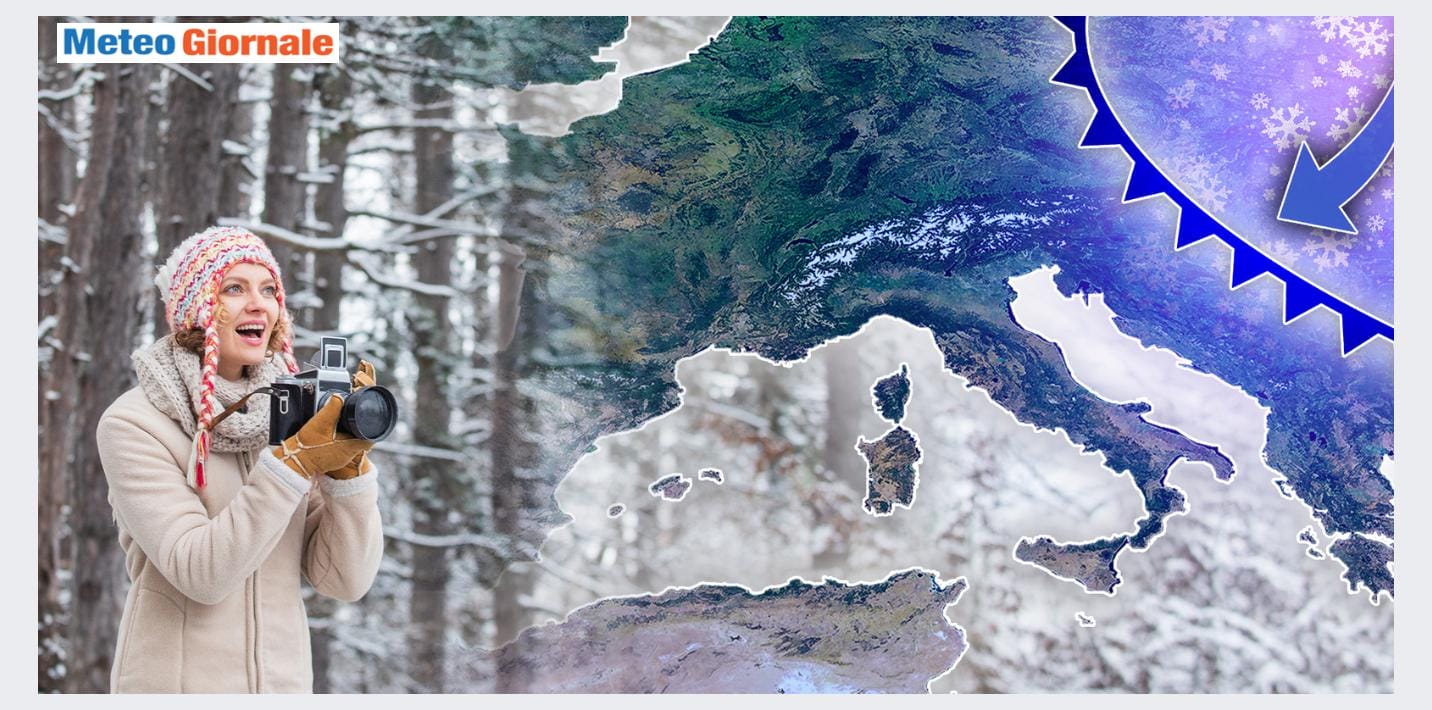 Fase centrale di Febbraio più invernale