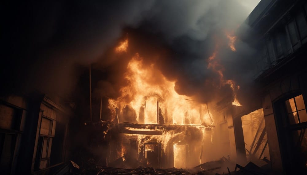 incendi in citta cile