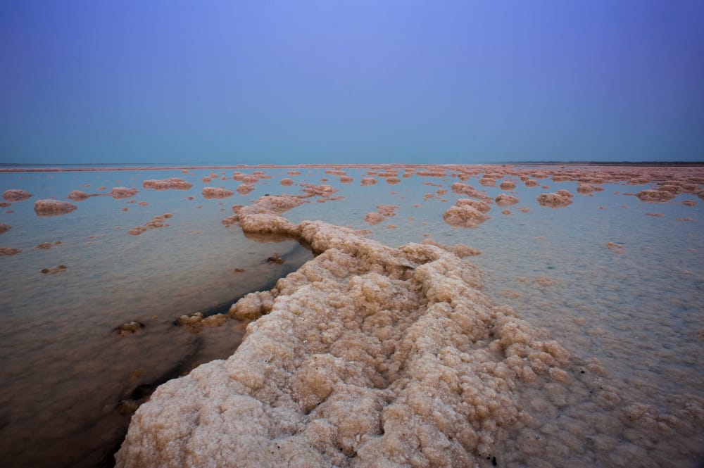 la riva del mar morto dal lato israeliano 1