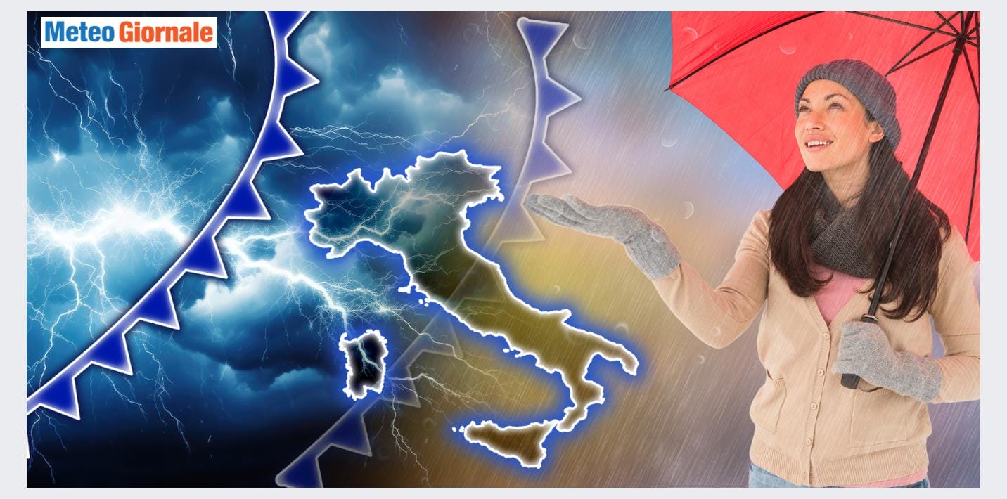 Maltempo pronto ad abbattersi