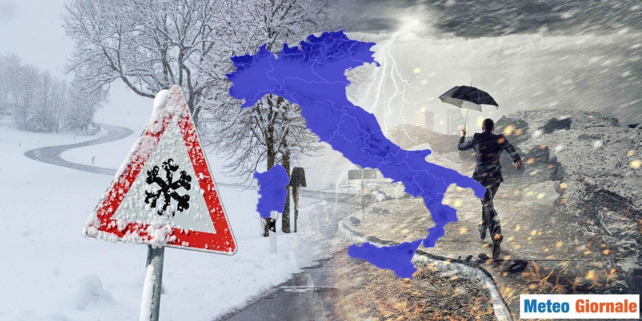 Brusco capovolgimento meteo, arrivano pioggia e neve la prossima settimana