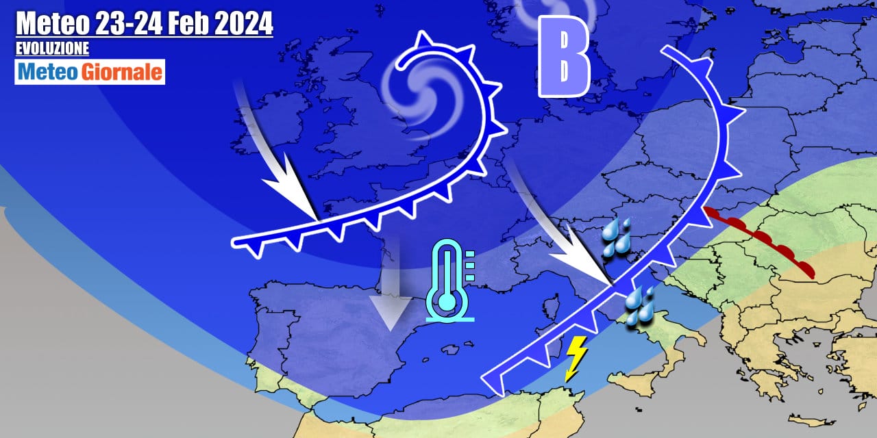 Verso il weekend meteo avverso