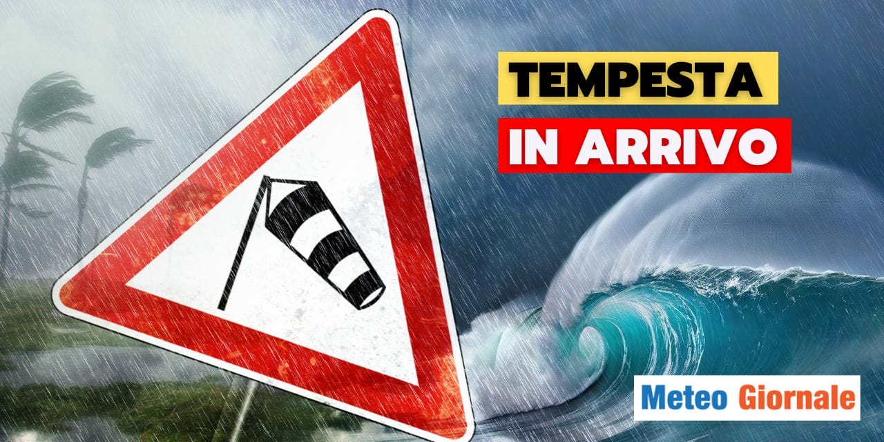 meteo burrasca sicrocco in arrivo tempesta