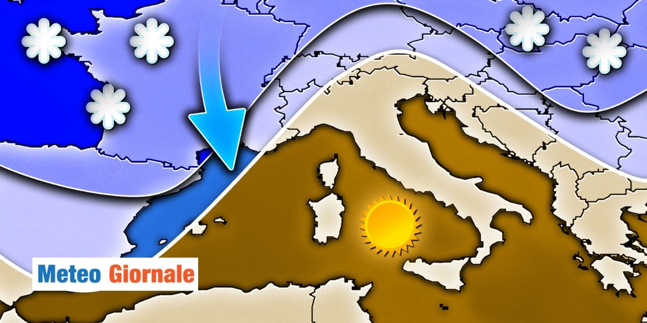 meteo caldo anomalo ma arriva il freddo