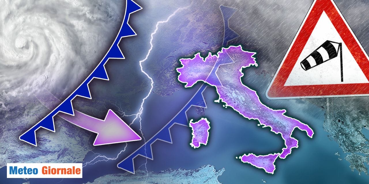meteo cattivo tre perturbazioni di seguito fino a marzo