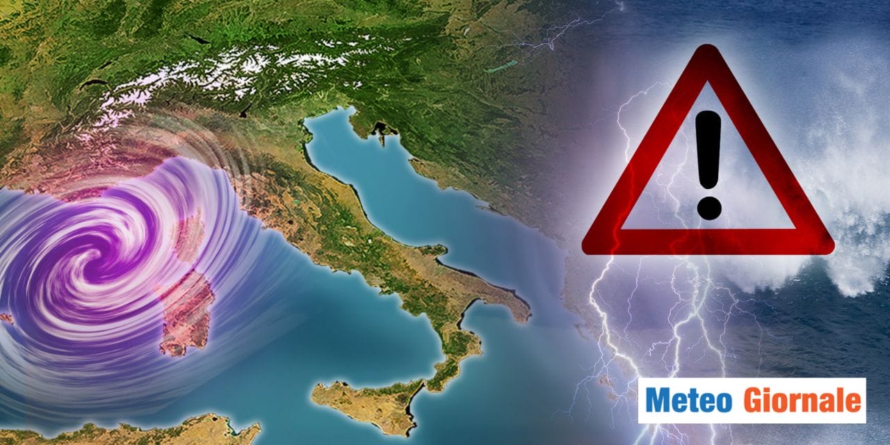 meteo ciclone italia tempesta