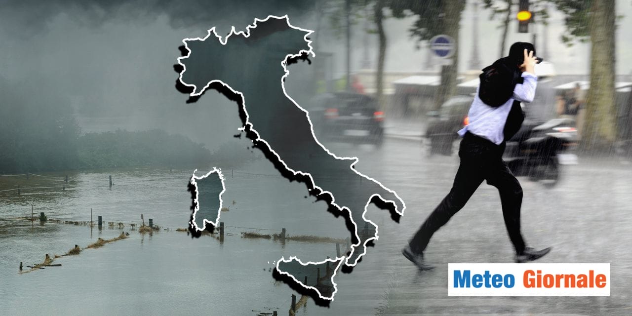 meteo ciclone nubifragi rischio alluvioni
