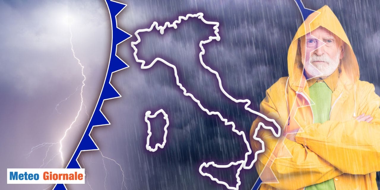 meteo ciclone prossima settimana rischio fenomeni estremi