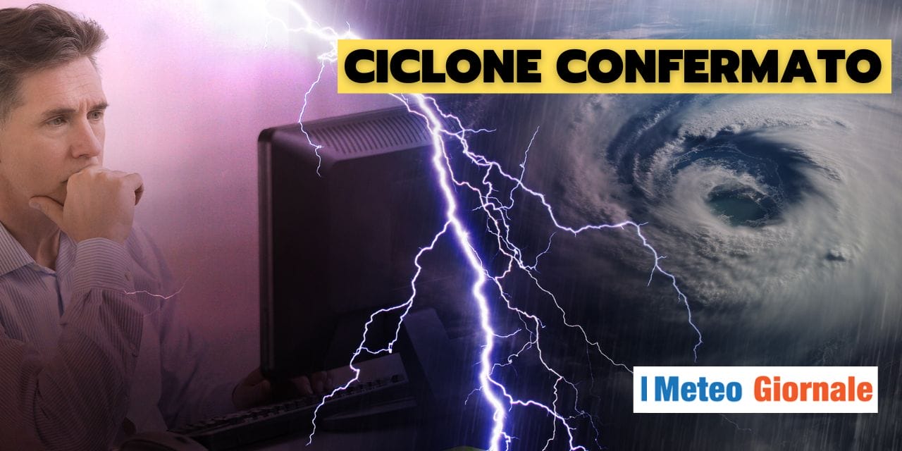 meteo ciclone rara forza italia