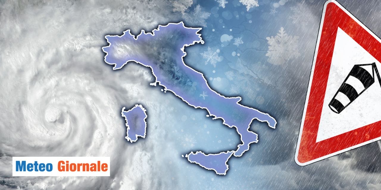 meteo ciclone tempeste di neve nubifragi