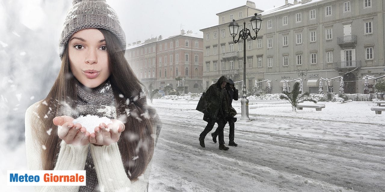 meteo eccezionale neve fine inverno roma napoli