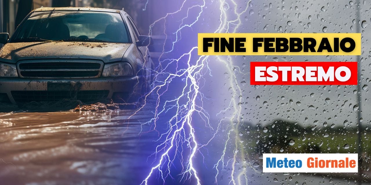meteo estremo in arrivo febbraio