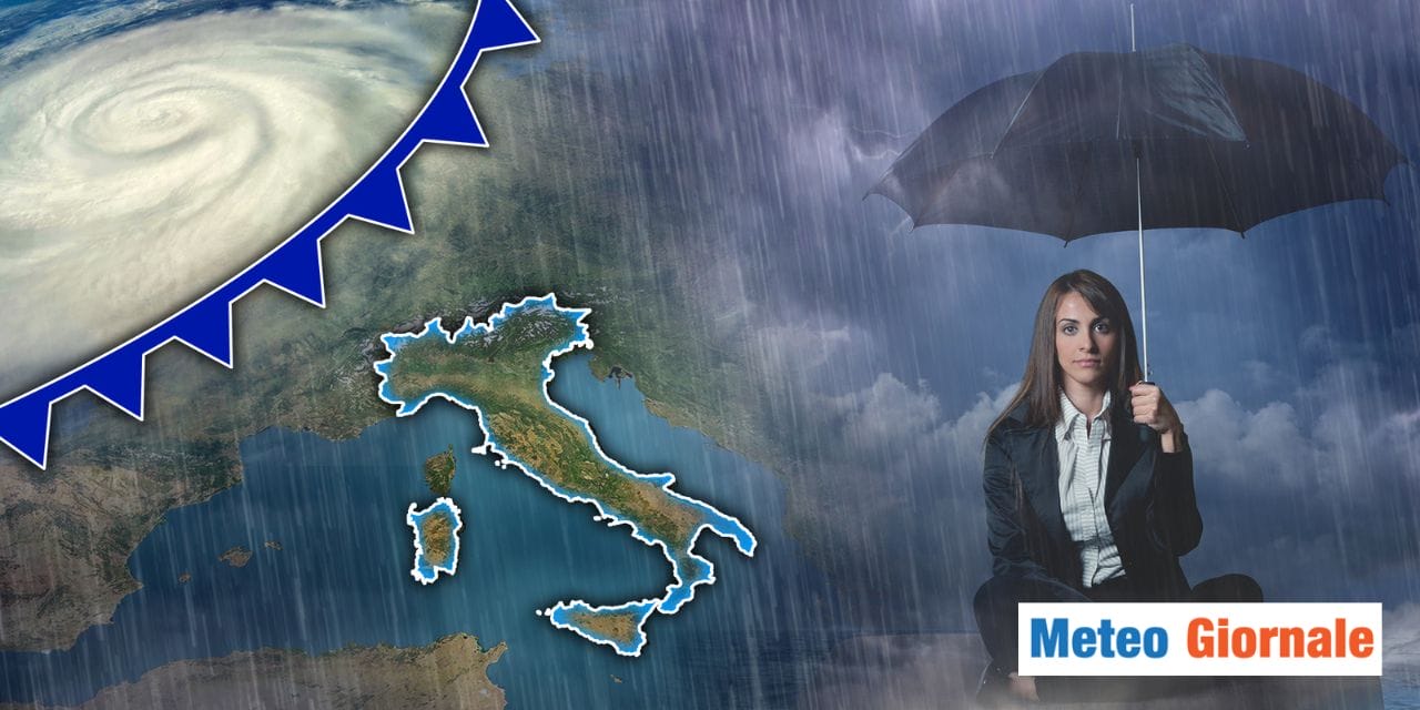 meteo forte perturbazione pioggia neve
