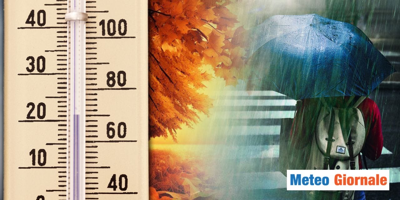 meteo freddo maltempo autunno in arrivo