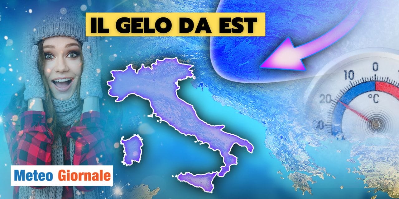 meteo gelo da est febbraio