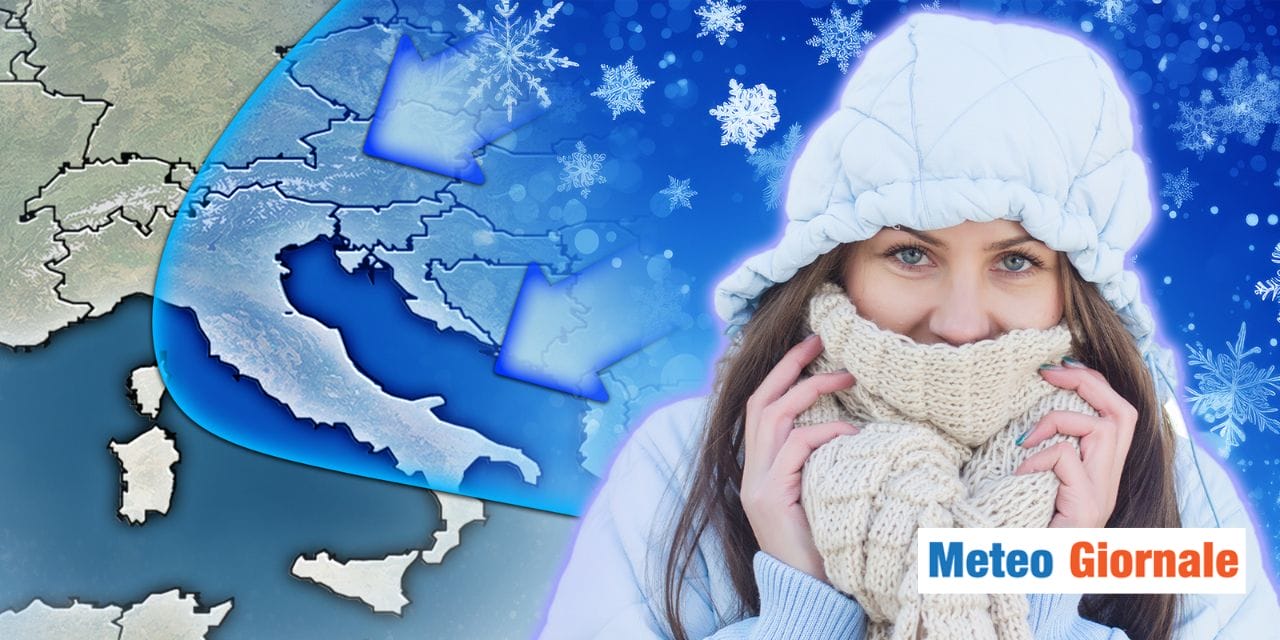 Meteo: piogge e nevicate, solo un assaggio del colpo di coda d’Inverno