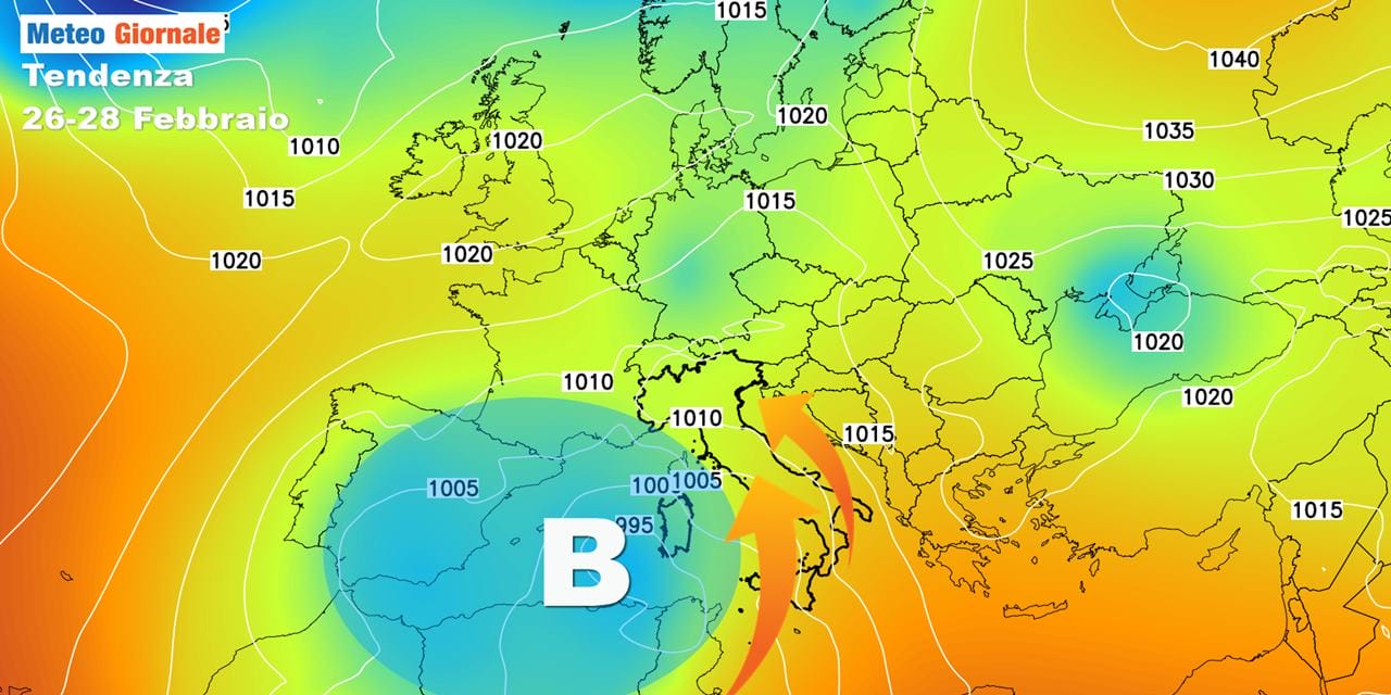 meteo inizio settimana 1