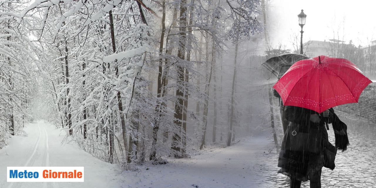 meteo inverno non finito pioggia freddo neve