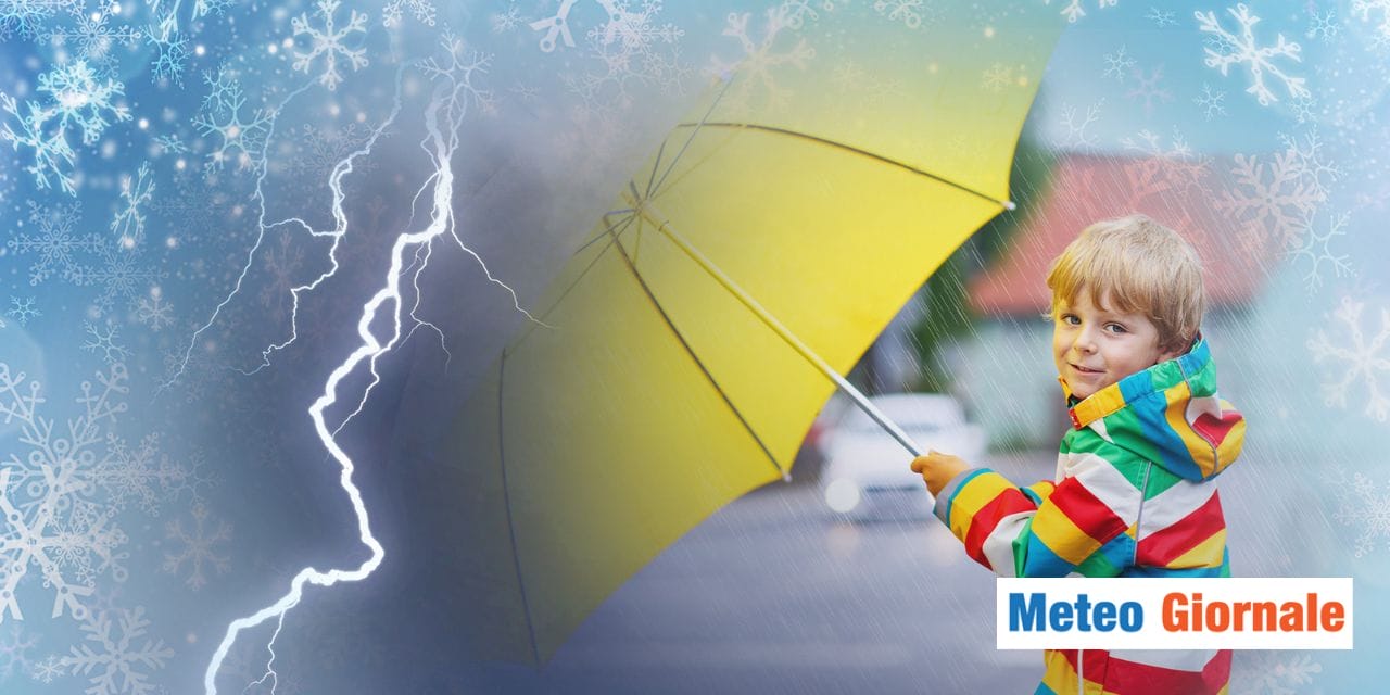 meteo maltempo neve freddo vento quanto durera