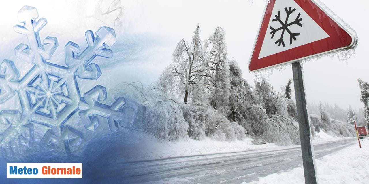 meteo marzo gelo neve mezza italia