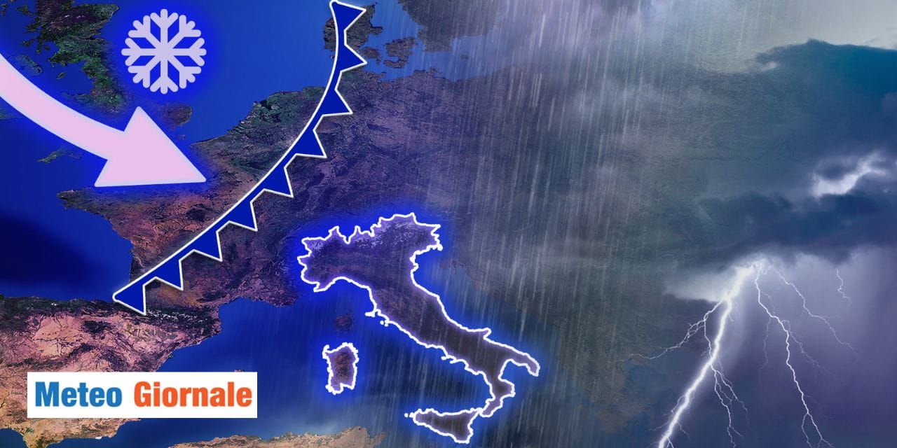 meteo pioggia neve finalmente italia prossimi giorni