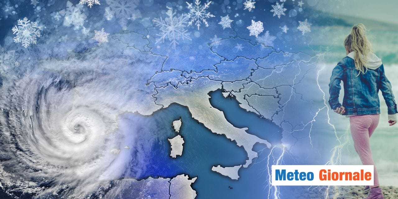 meteo pioggia week end ciclone