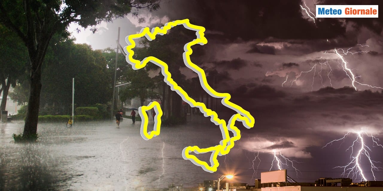 meteo piovoso temporalesco
