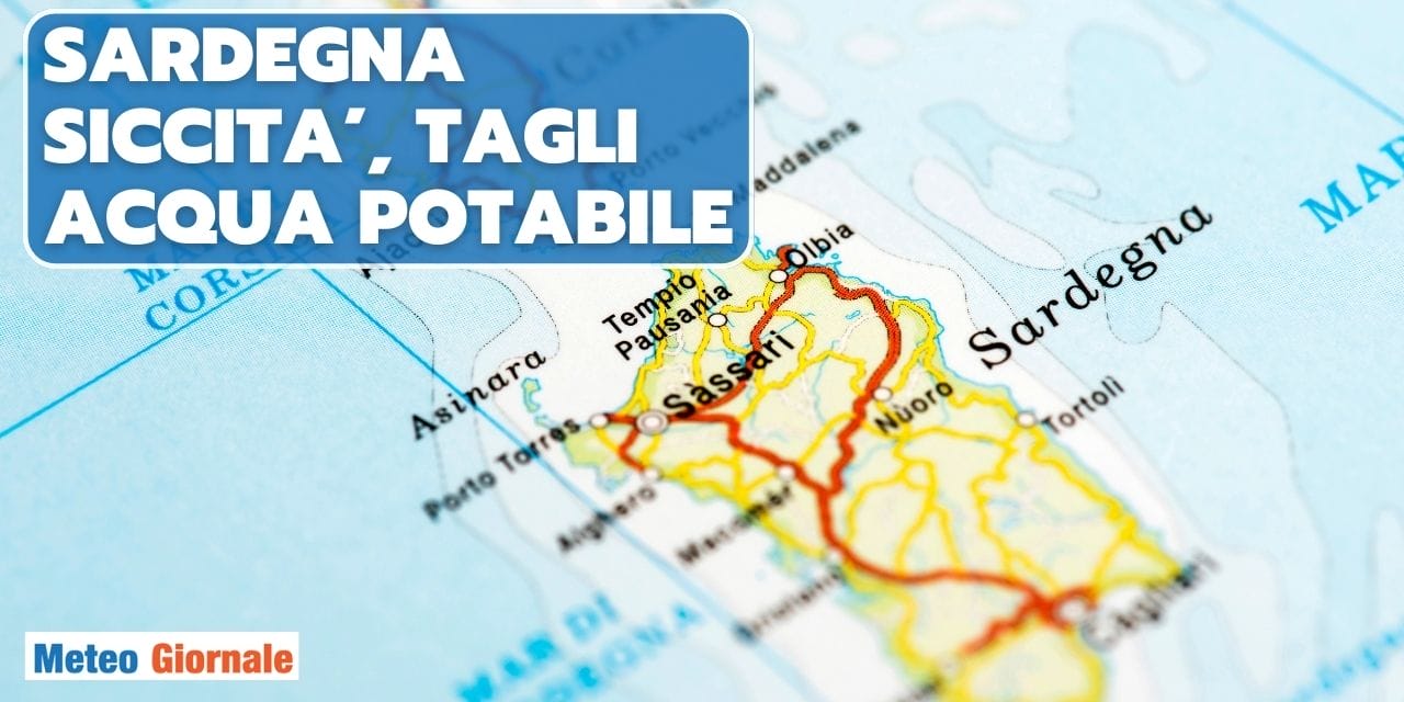 Sardegna, meteo in attesa della pioggia, ma per ora è emergenza siccità