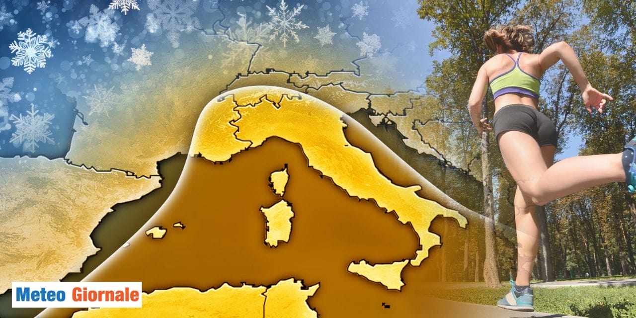 meteo settimanale mite alta pressione