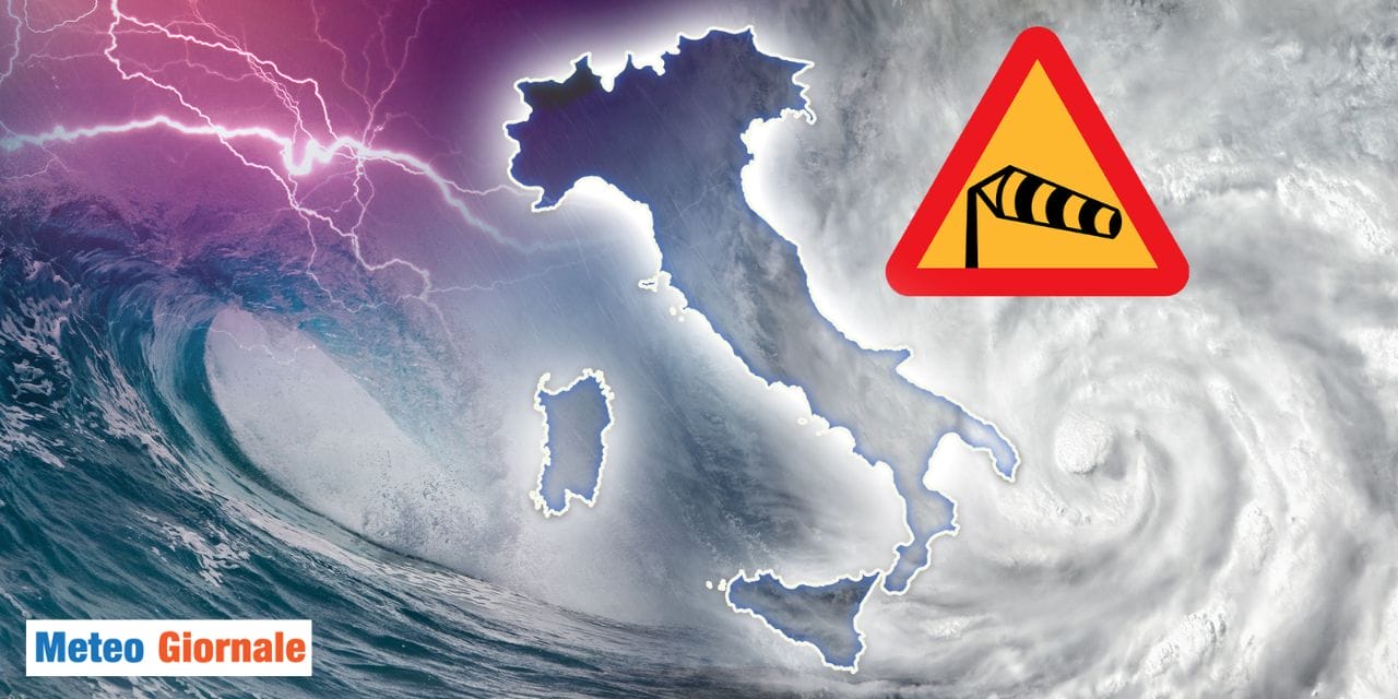 meteo si scatena possibile ciclone fine settimana
