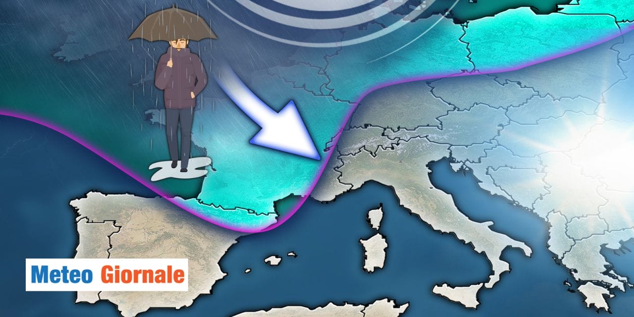Meteo: treno di perturbazioni punta l’Italia, tra pochi giorni cambia tutto