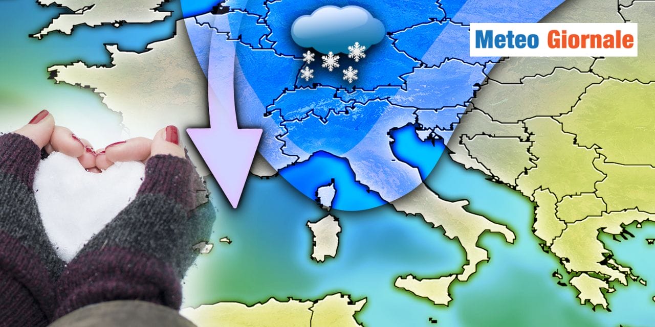 meteo ultimo week end febbraio neve freddo