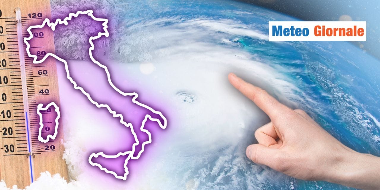 meteo vortice polare in crisi totale