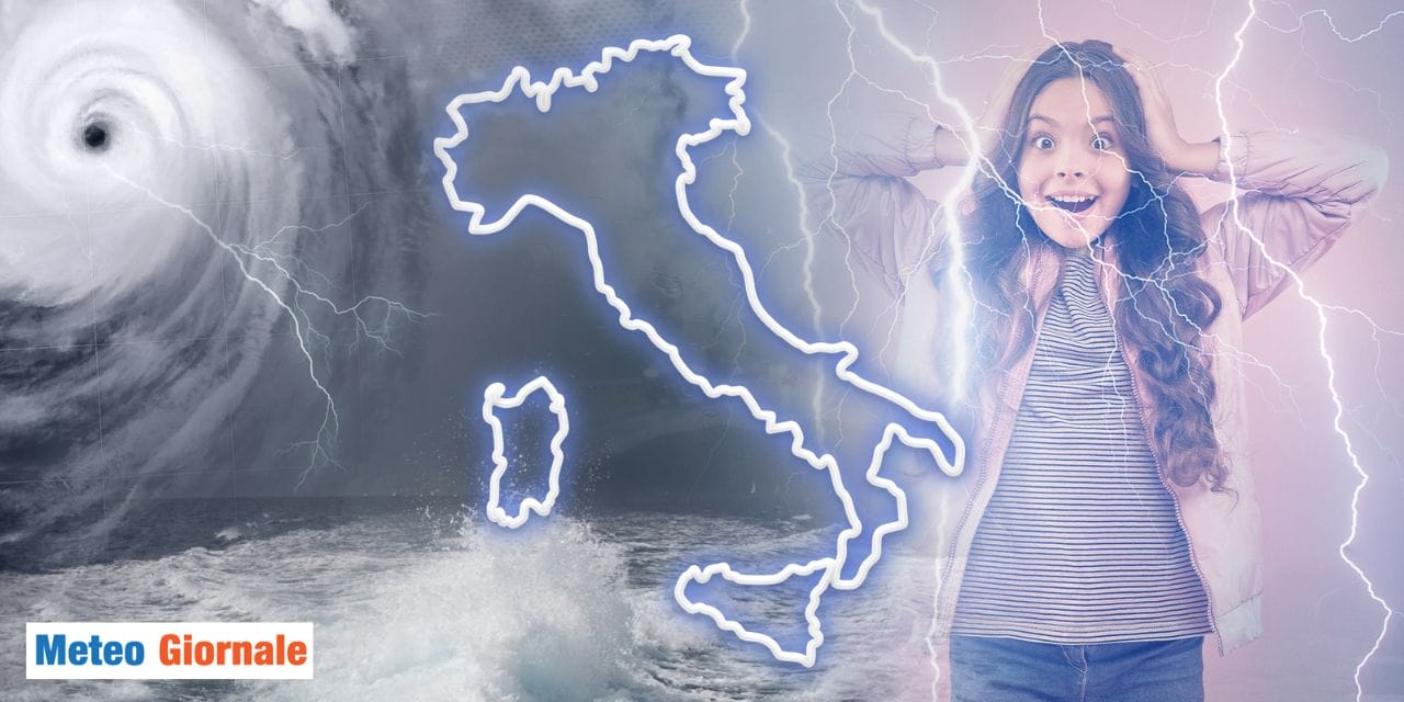 meteo weekend atlantico pioggia temporali neve