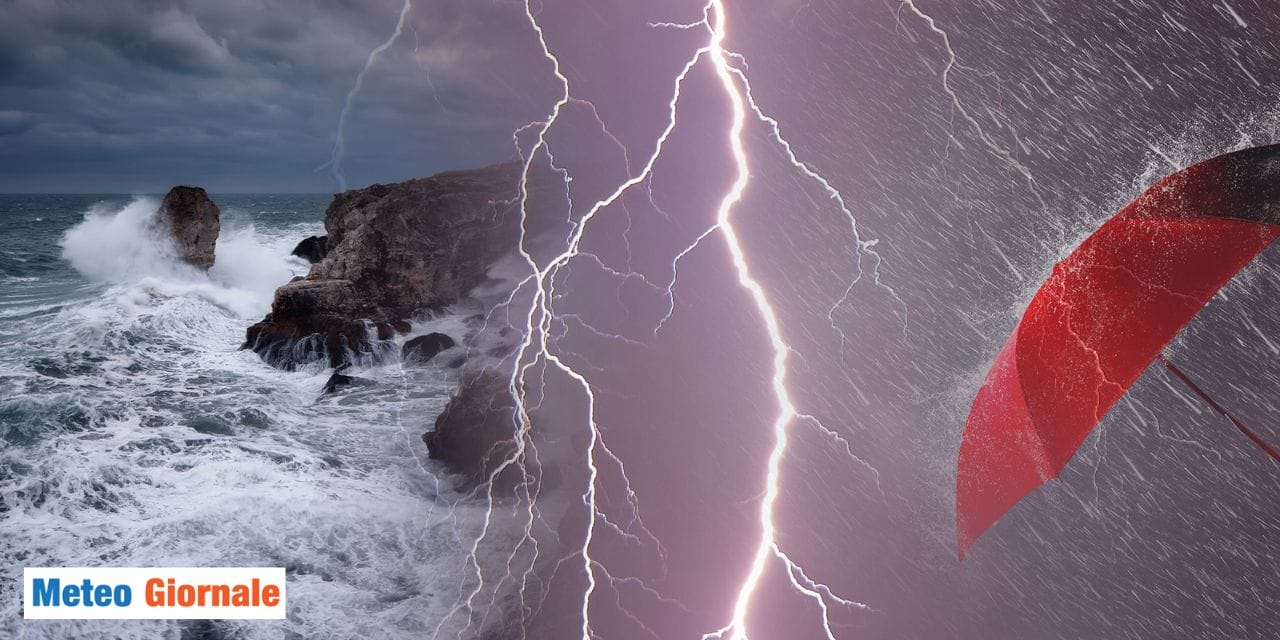 meteo weekend tre giorni di maltempo
