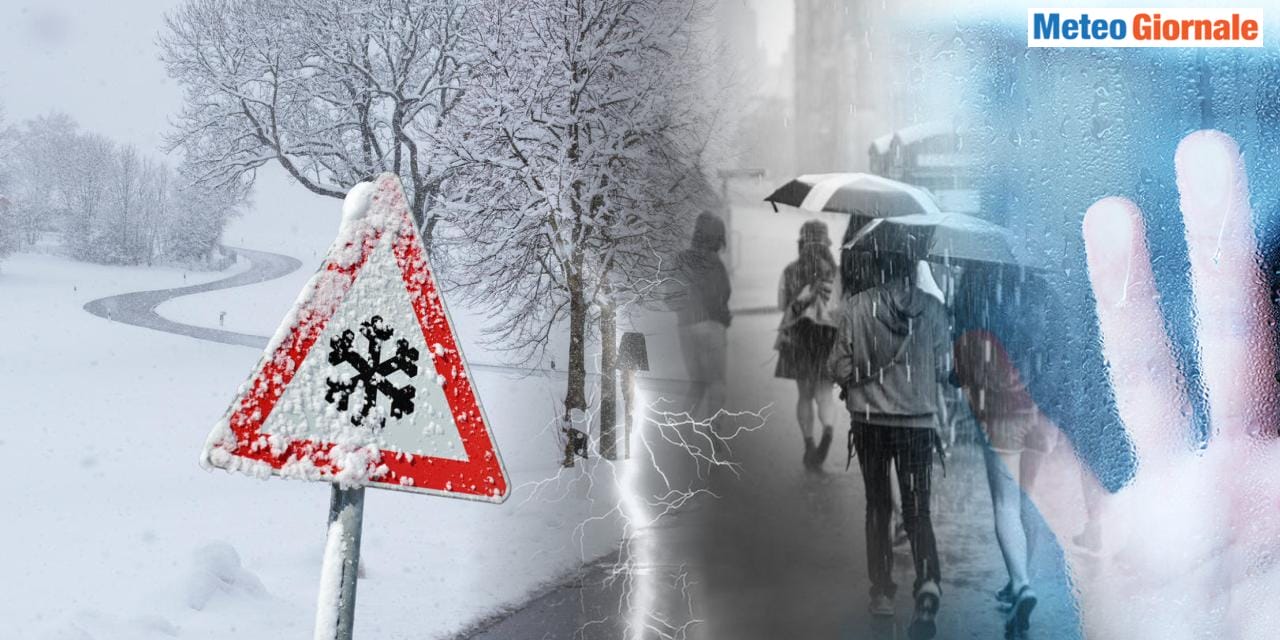 Molta neve sulle Alpi