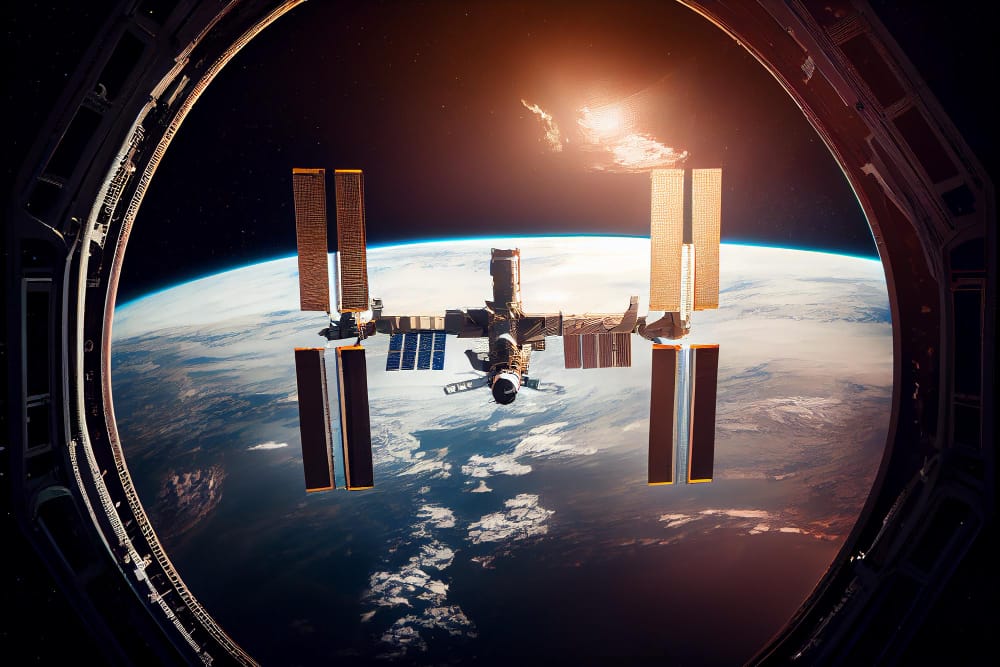 Equipaggio della stazione spaziale sostituisce attrezzature scientifiche in attesa di rifornimento