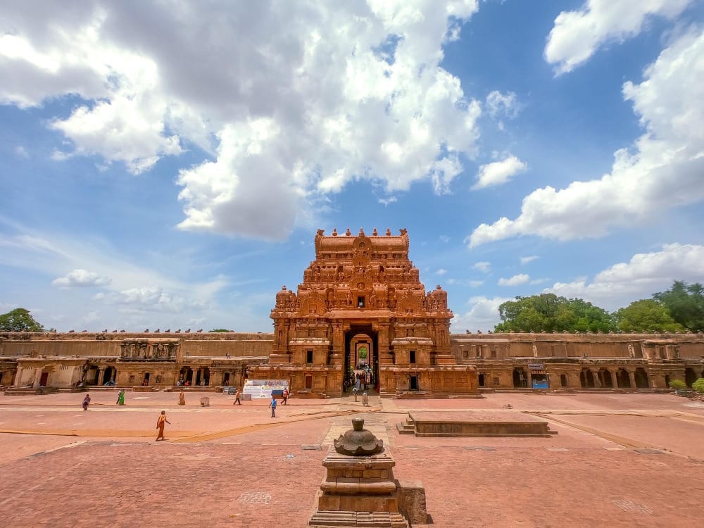 tempio brihadeeswara a thanjavur india
