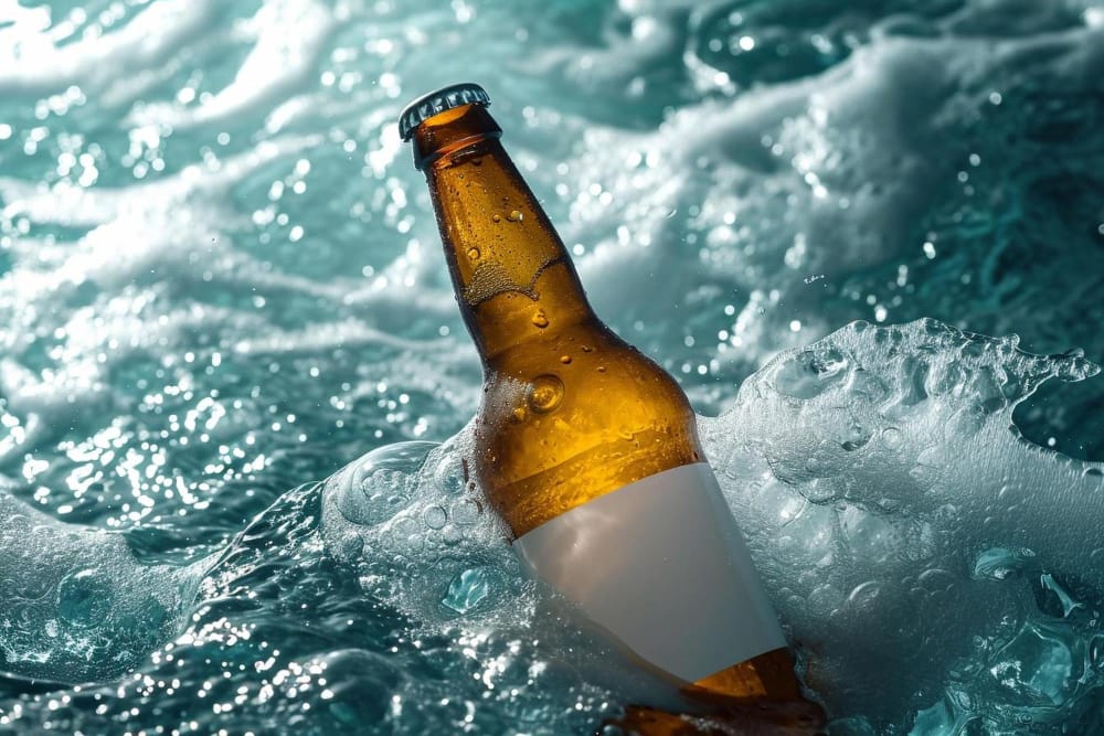 Una birra nelle profondità oceaniche: l’incredibile impatto umano in ogni luogo del pianeta