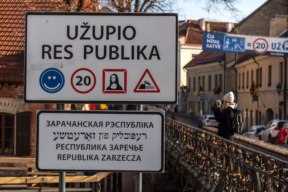 uzupis repubblica artisti