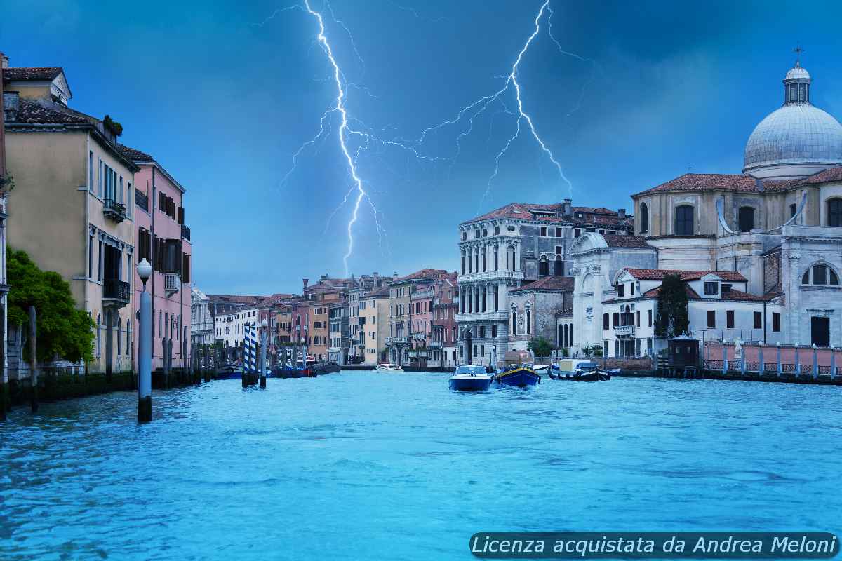 Previsione meteo Venezia: temporali in arrivo, seguiti da schiarite