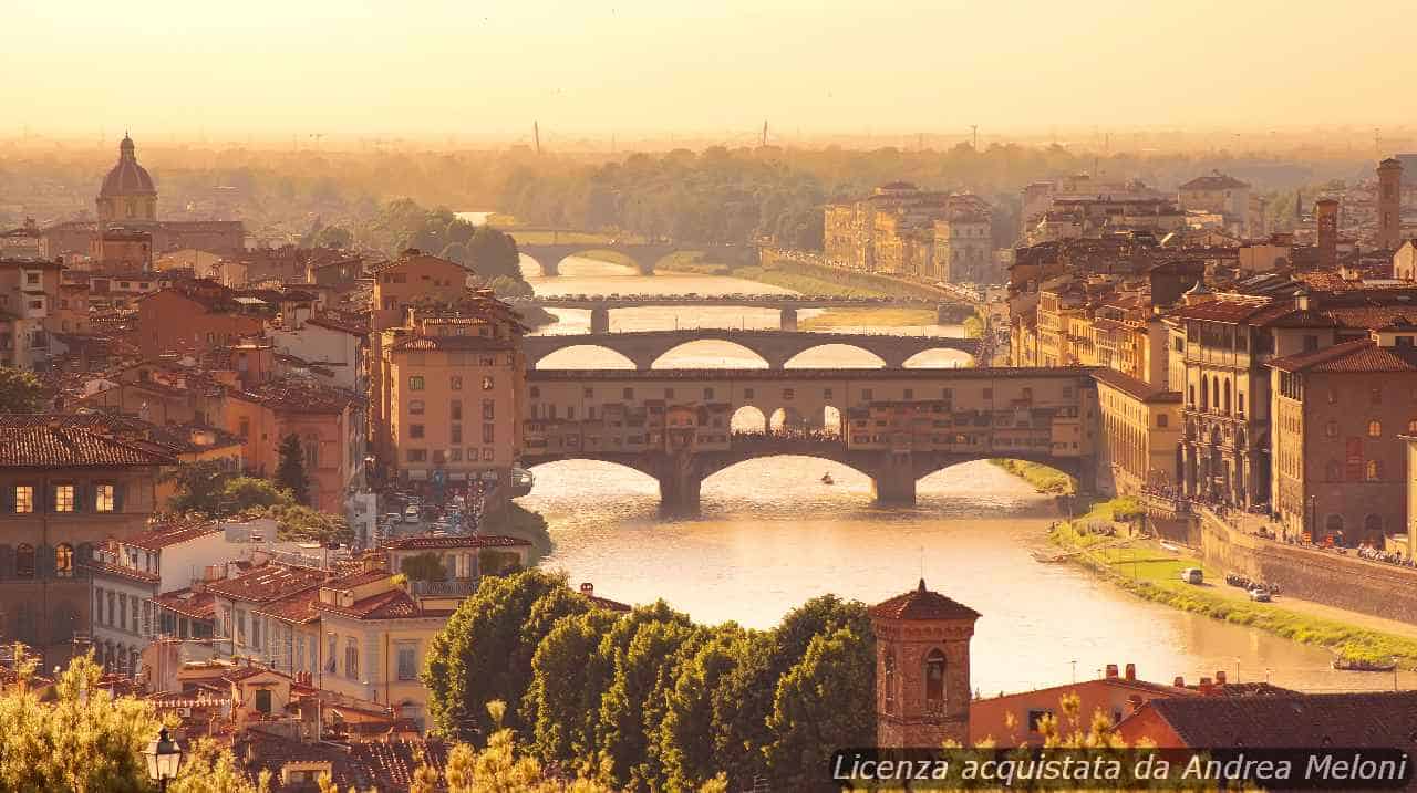 Previsione meteo Firenze: domani temporali e vento, seguiti da nuvolosità e rovesci