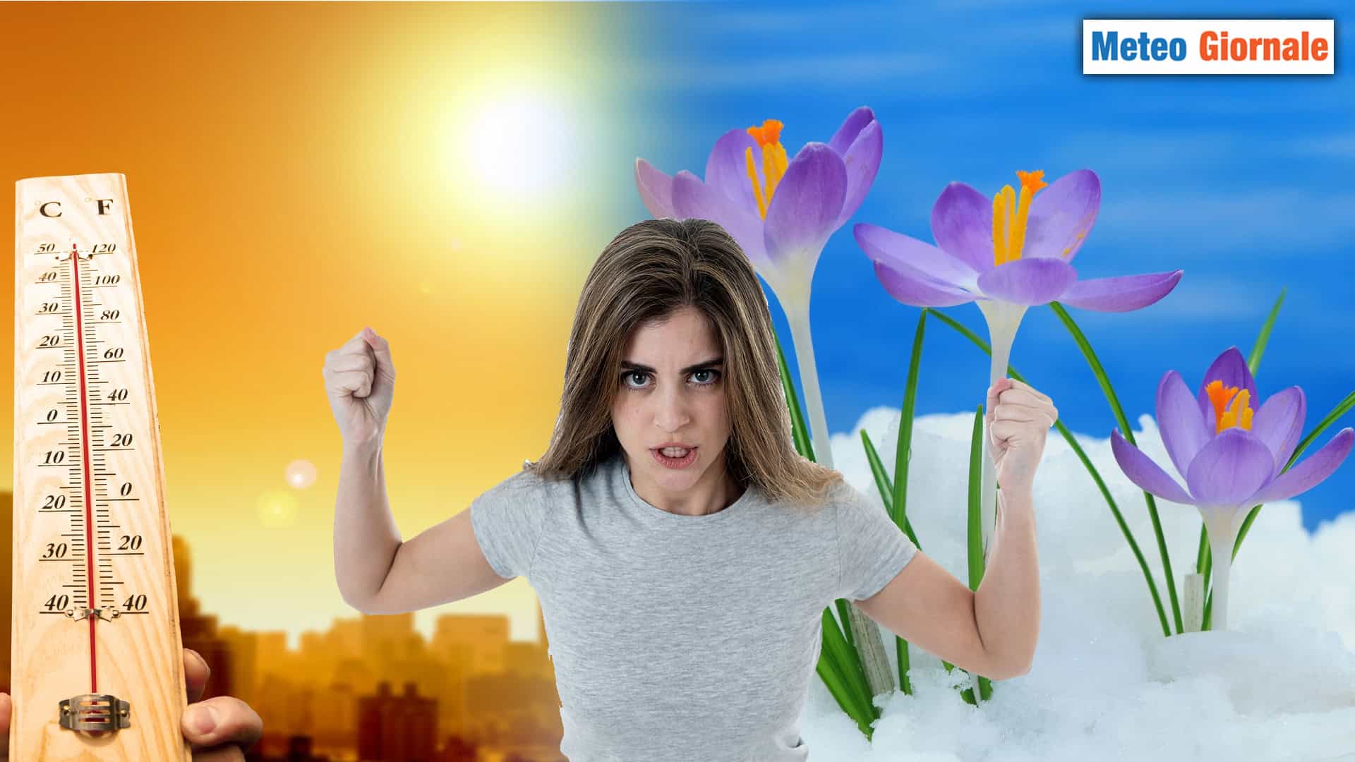 CALDO poi FREDDO, ecco gli sbalzi d’umore METEO della Primavera