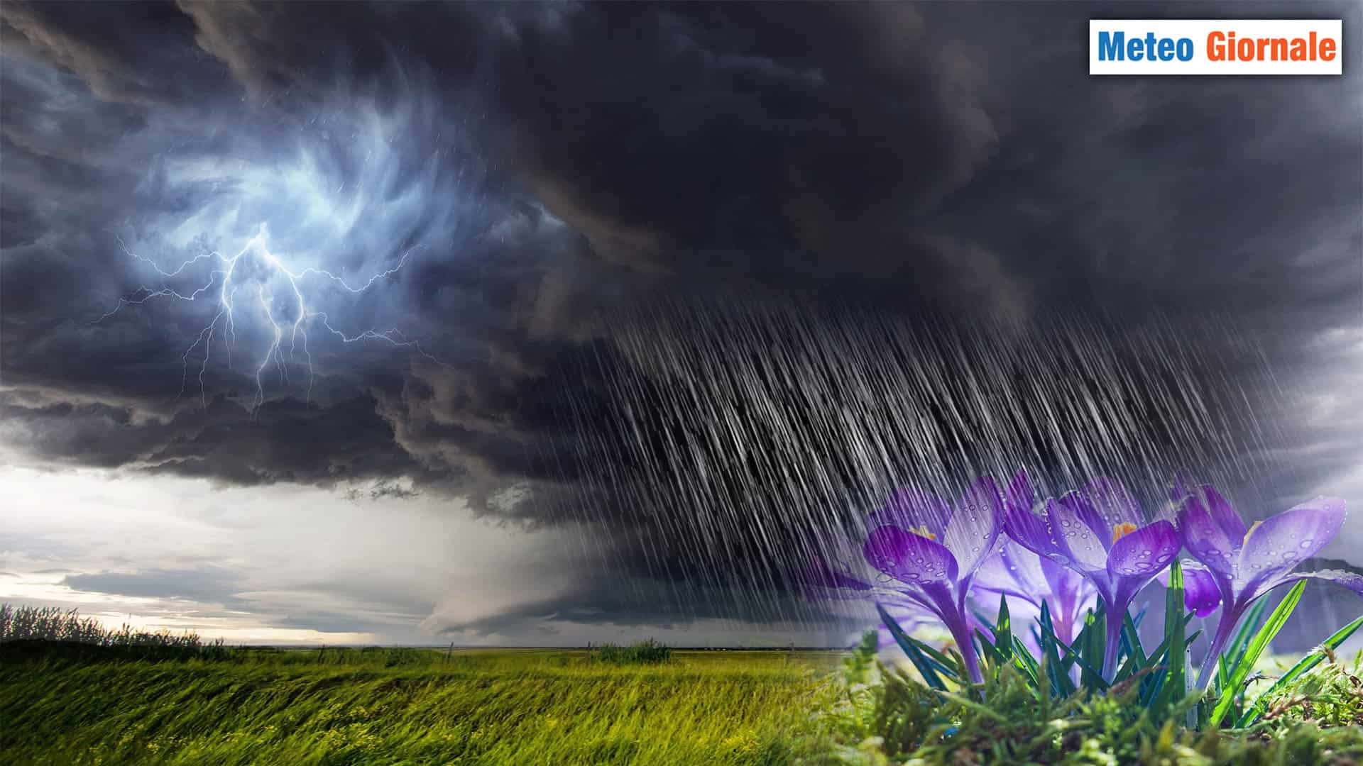 Meteo d’APRILE strattonato con fenomeni record