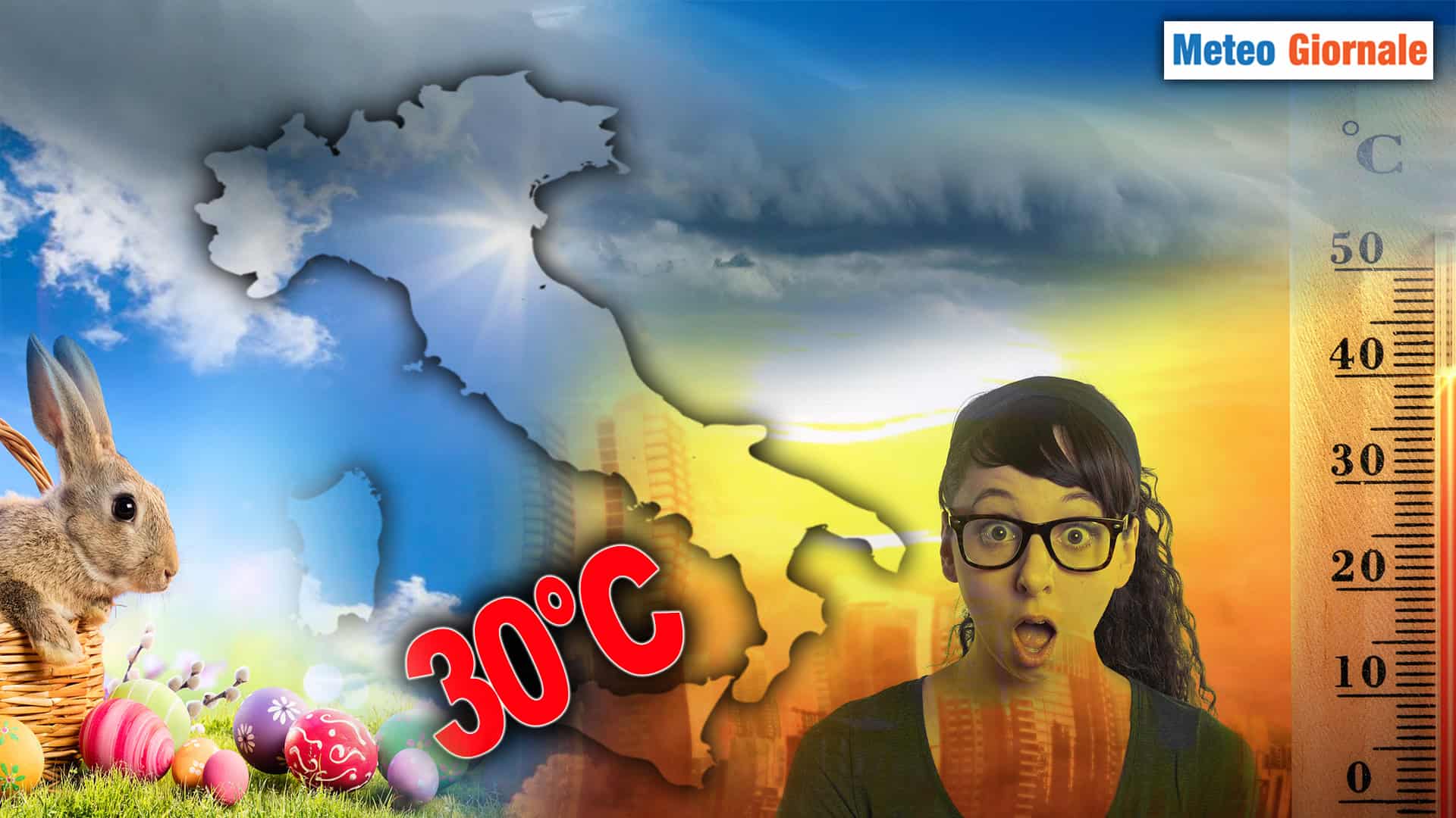 PASQUA e PASQUETTA a 30°C? E no, non è meteo d’ESTATE