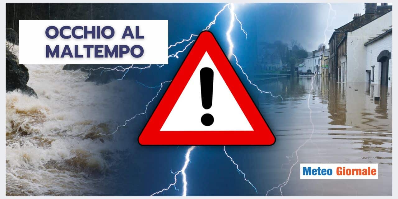 Meteo: caldo sopra le medie, ma occhio al MALTEMPO in arrivo